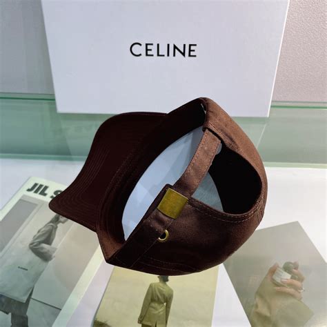 celine brown cap